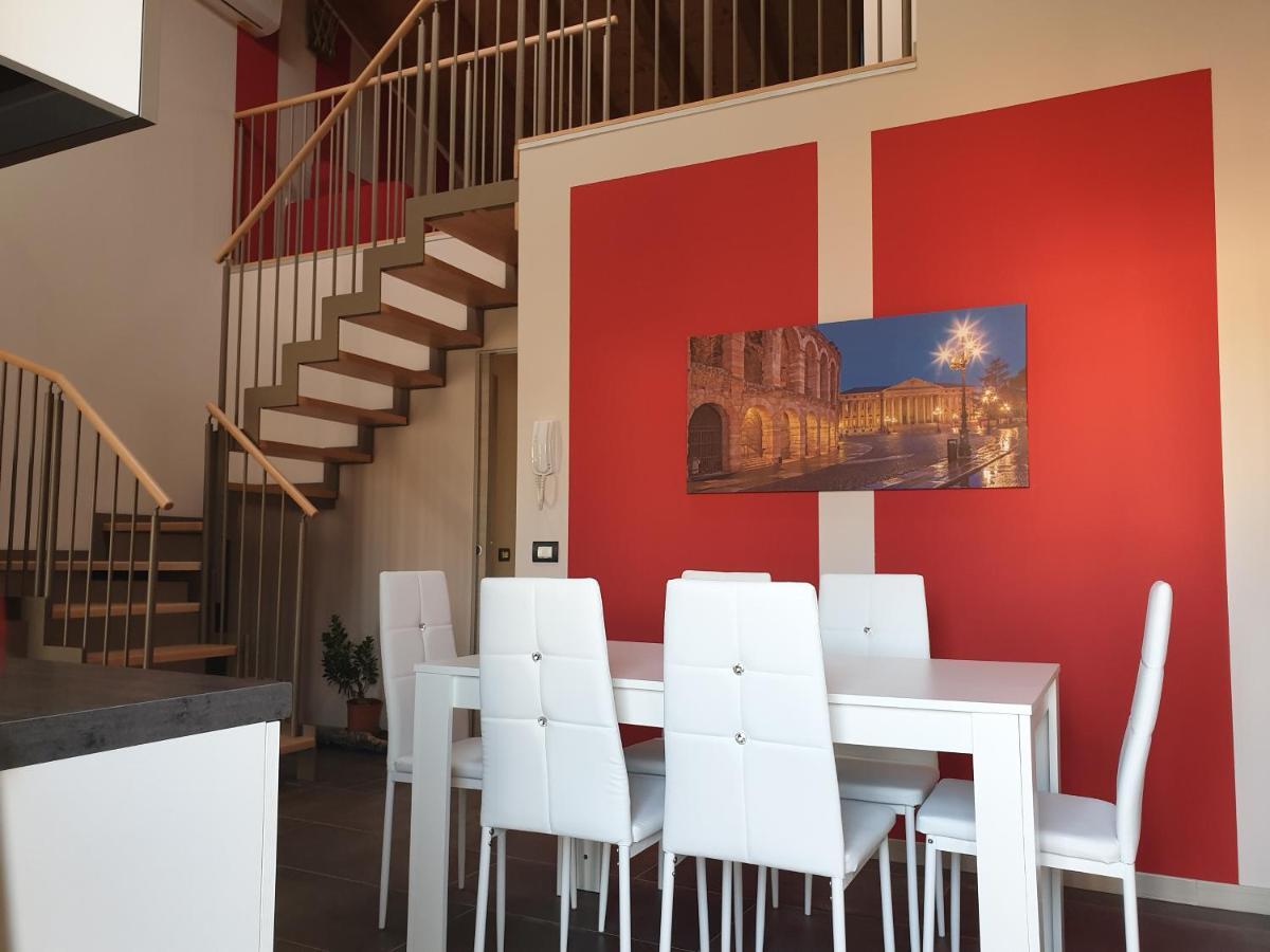 Dimora Rosso San Zeno - Wifi Veloce E Adatto Per Famiglie Vérone Extérieur photo